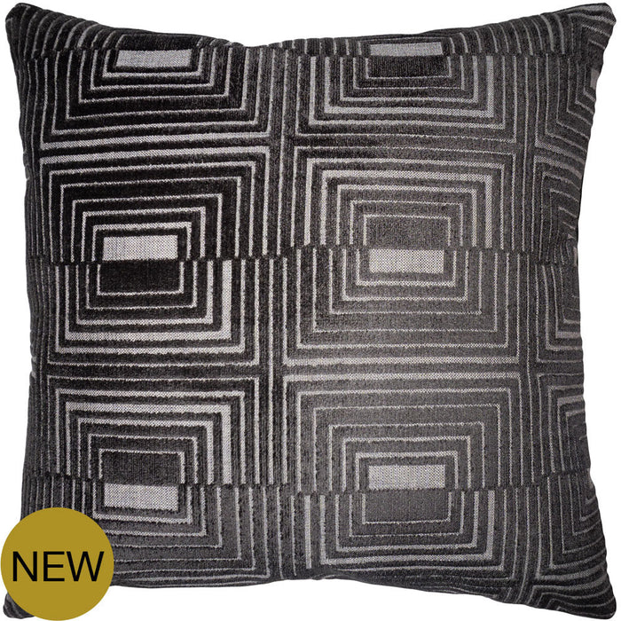 Charcoal Grey Throw Pillow Cover - Designer Collection
