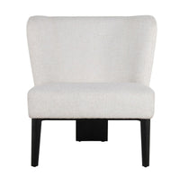 Florenza Modern White Accent Chair