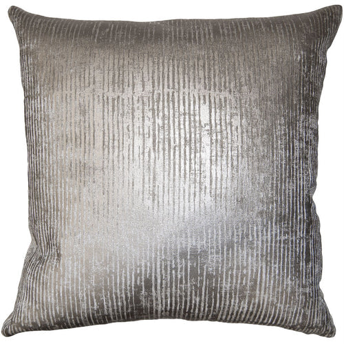 Thrill Grey III Throw Pillow Cover - Designer Collection