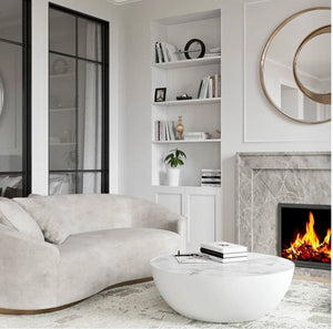Emilee Small Oyster Jacquard Sofa