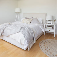 Lilith Grey Storage Bed