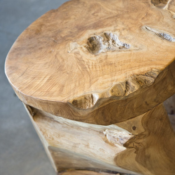 Natural Teak Accent Table