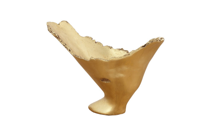 Bia Gold Leaf Decorative Vase