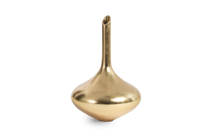Julia Gold Leaf Decorative Vase