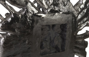 Liquid Silver Tree Root Wall Sculpture