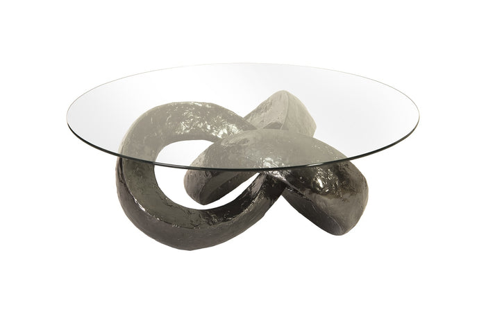 Infinity Liquid Silver Coffee Table