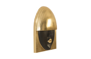 Kiss Face Wall Sculpture