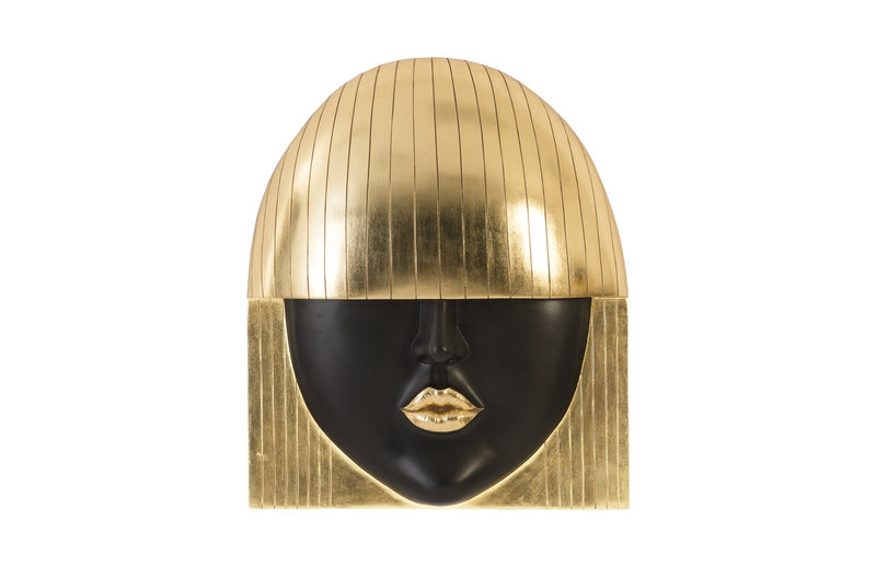 Kiss Face Wall Sculpture