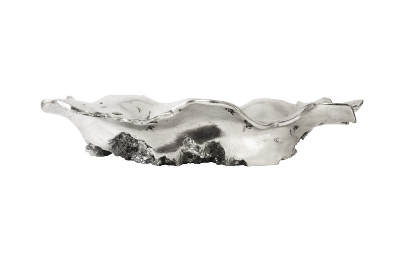 Oyster Silver Decorative Bowl