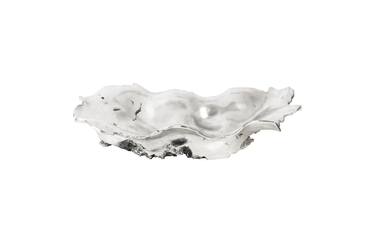 Oyster Silver Decorative Bowl