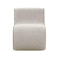 Selene Speckled Grey Boucle Accent Chair - Luxury Living Collection