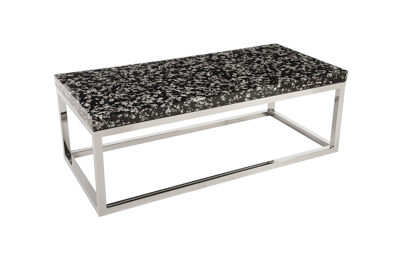Sparkle Rectangle Captured Coffee Table